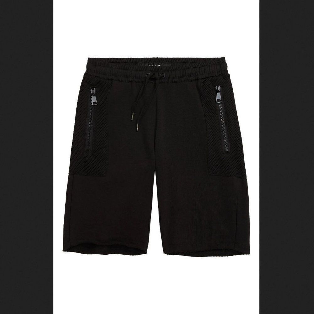 Boy's Joe's Kids Black Jogger Shorts Size Large